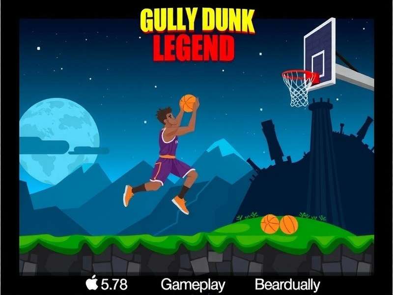 Intense Street Basketball Action in Gully Dunk Legend Gully Dunk Legend Gameplay